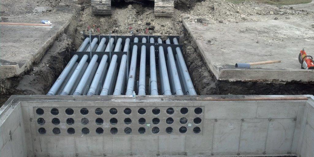 concrete encased duct bank size